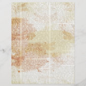 ヴィンテージ汚れ新聞 (正面)