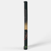 ヴィンテージ池サンセットポントーンエスケープグリーンレッド SAMSUNG GALAXYケース (右側面)