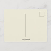 ヴィンテージ決して車のバレンタイン ポストカード (裏面)