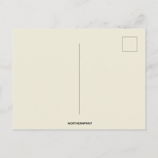 ヴィンテージ決して車のバレンタイン ポストカード (裏面)