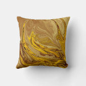 ヴィンテージ油絵 |最高のモダン抽象芸術 クッション (裏面)