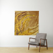 ヴィンテージ油絵 |最高のモダン抽象芸術 タペストリー (インサイチュ(横))