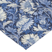 ヴィンテージ沿岸フランスの:青い宝物 ロングテーブルランナー (コーナー)