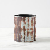 ヴィンテージ波型錫 マグカップ (中央)