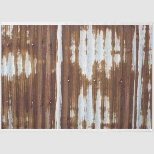 ヴィンテージ波型錫 薄葉紙 (正面)