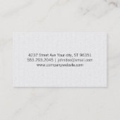 ヴィンテージ波形 名刺 (裏面)