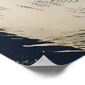 ヴィンテージ泣き猫byルイウィリアムワイン ポスター (角)