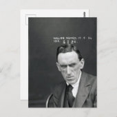 ヴィンテージ泥棒のマグの銃弾 ポストカード (正面/裏面)