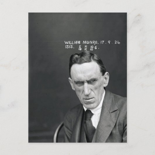 ヴィンテージ泥棒のマグの銃弾 ポストカード (正面)