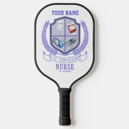 ヴィンテージ注入ナースパーソナライズされた名IVリーグ ピックルボールラケット