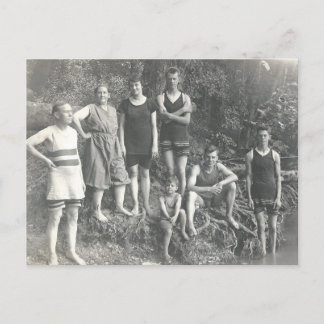 ヴィンテージ泳ぐ ポストカード