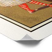 ヴィンテージ洗濯石鹸広告の女王 ポスター (角)