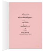 ヴィンテージ活版記者のストリートガール誕生のお知らせ (内側 (右))