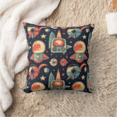 ヴィンテージ流行パターン1950年代 クッション (ブランケット)