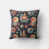 ヴィンテージ流行パターン1950年代 クッション (裏面)