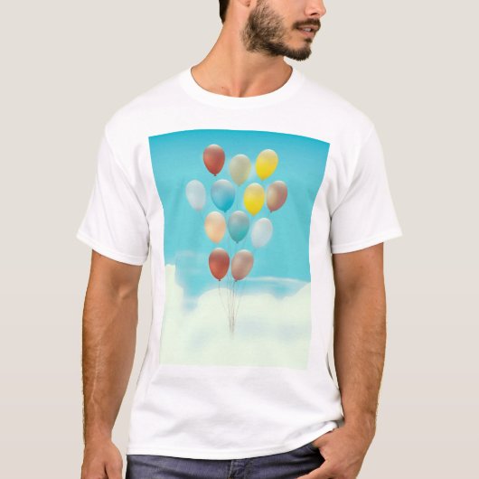 ヴィンテージ浮き風船 Tシャツ (正面)