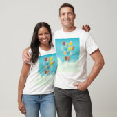 ヴィンテージ浮き風船 Tシャツ (ユニセックス)