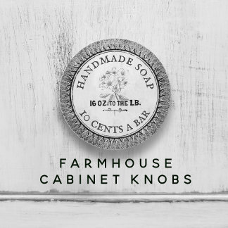 ヴィンテージ浴室手作り石けんカスタムセラミックスプル セラミックノブ