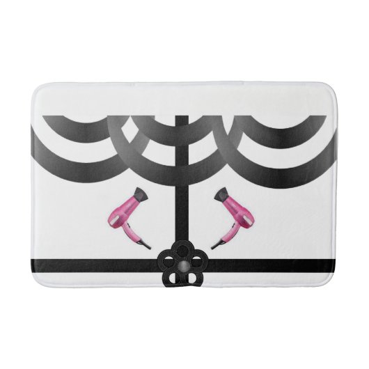 ヴィンテージ浴室浴 バスマット (正面)