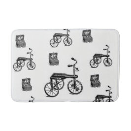 ヴィンテージ浴室浴 バスマット