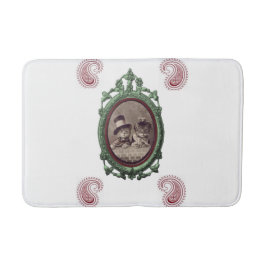 ヴィンテージ浴室浴 バスマット