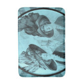 ヴィンテージ浴室浴 バスマット (正面縦)