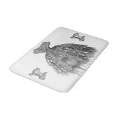 ヴィンテージ浴室浴 バスマット (アングル)