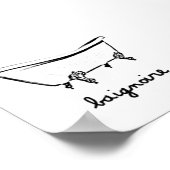 ヴィンテージ浴槽 ポスター (角)