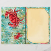 ヴィンテージ海カニ雑誌 (裏面)