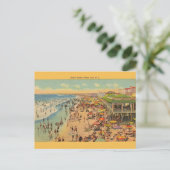 ヴィンテージ海シティニュージャージー葉書 ポストカード (スタンド正面)