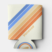 ヴィンテージ海ストライプSunの名前 缶クーラー (裏面)