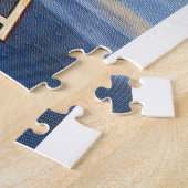 ヴィンテージ海ライナー走行 ジグソーパズル (側面)