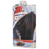 ヴィンテージ海ライナー フラスク (左)