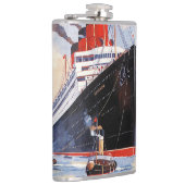 ヴィンテージ海ライナー フラスク (右)