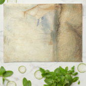 ヴィンテージ海事船シースケープバイジョセフターナー キッチンタオル (折り畳み)