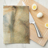 ヴィンテージ海事船シースケープバイジョセフターナー キッチンタオル (四つ折り)