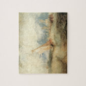 ヴィンテージ海事船シースケープバイジョセフターナー ジグソーパズル (縦)