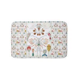 ヴィンテージ海動物、Copepoda by Ernst Haeckel バスマット