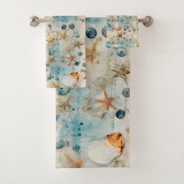 ヴィンテージ海宝 バスタオルセット