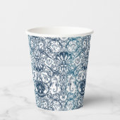 ヴィンテージ海模様 紙コップ (正面)