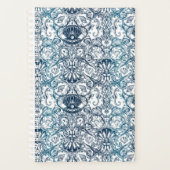 ヴィンテージ海洋パターン プランナー手帳 (正面)