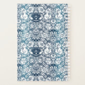 ヴィンテージ海洋パターン プランナー手帳 (裏面)