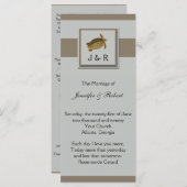 ヴィンテージ海獣結婚式 プログラム (正面/裏面)