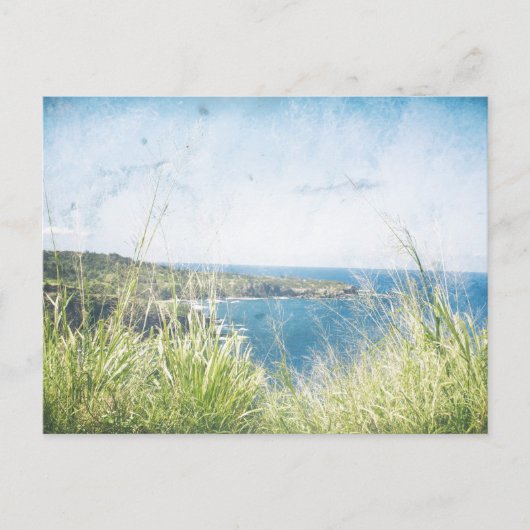 ヴィンテージ海表示 | ポストカード (正面)