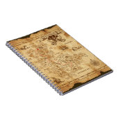 ヴィンテージ海賊の古物宝図Xマーク・ザ・スポット ノートブック (右側)