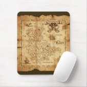 ヴィンテージ海賊の古物宝図Xマーク・ザ・スポット マウスパッド (マウス)