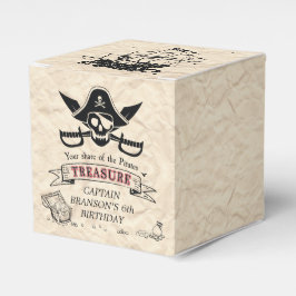 ヴィンテージ海賊の宝石地図ありがとう フェイバーボックス