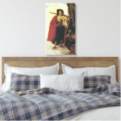 ヴィンテージ海賊の海賊は絵のような男だった キャンバスプリント (インサイチュ (寝室))