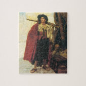 ヴィンテージ海賊の海賊は絵のような男だった ジグソーパズル (縦)