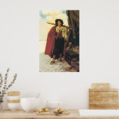 ヴィンテージ海賊の海賊は絵のような男だった ポスター (キッチン)